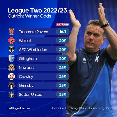 league 2 winner odds|betting odds league 2 promotion.